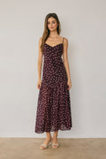 Polka Dot Maxi Dress
