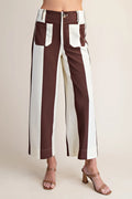 Colette Cropped Wide-Leg Stretch Pants