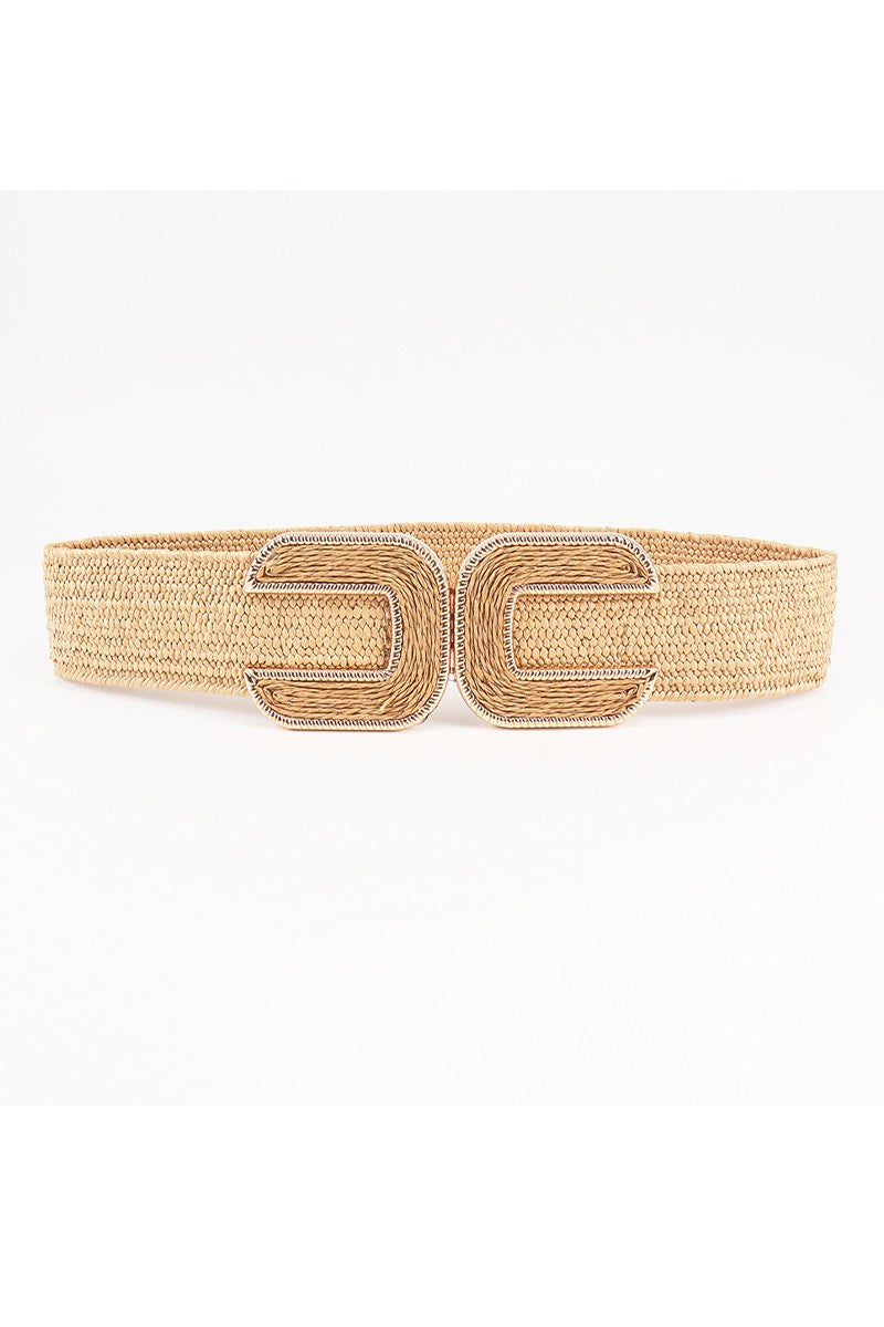 U-Shape Buckle Stretch Belt