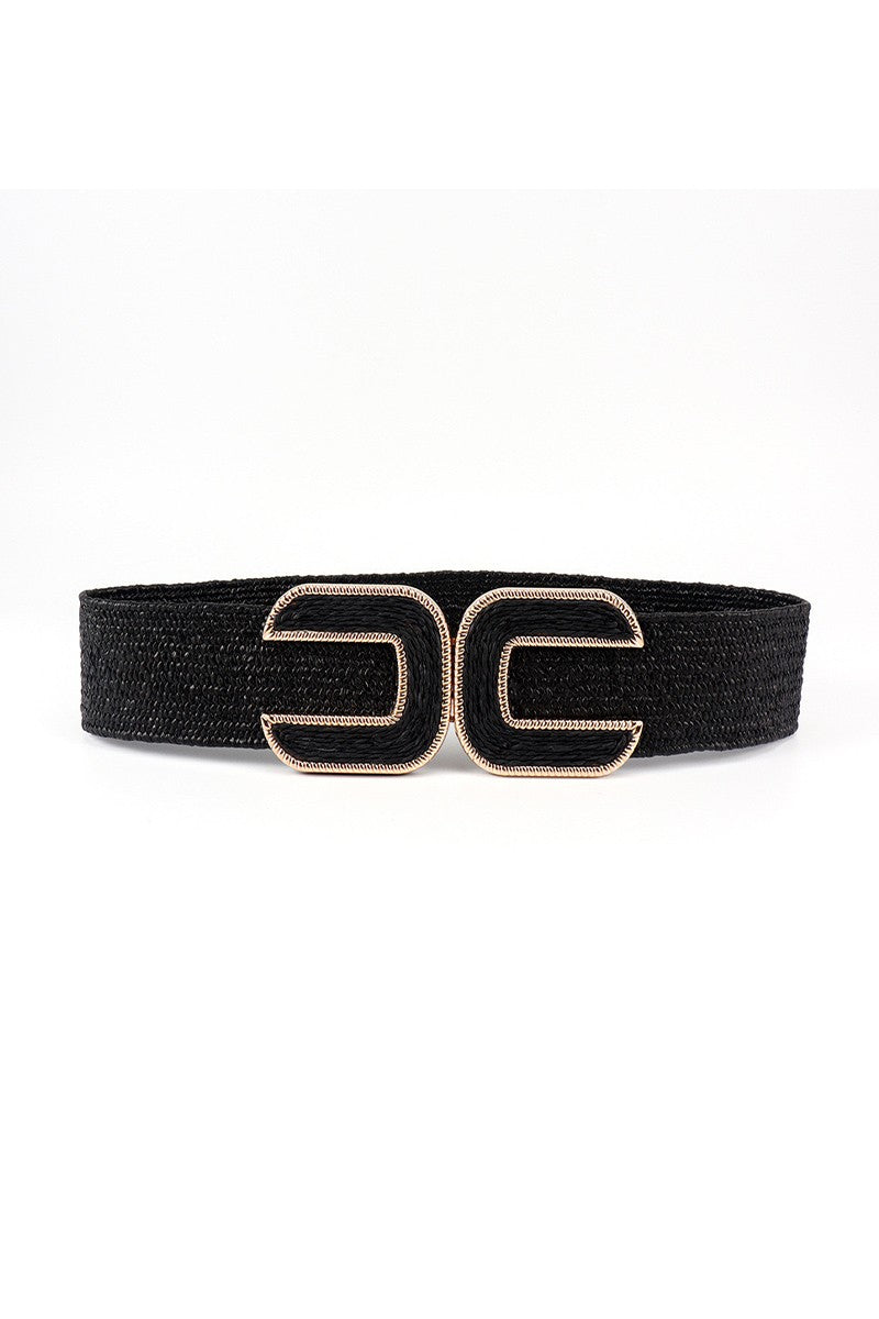 U-Shape Buckle Stretch Belt