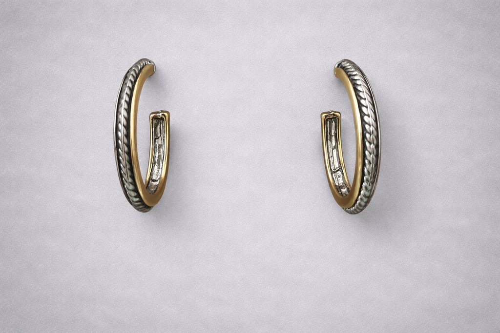 Hoops earrings