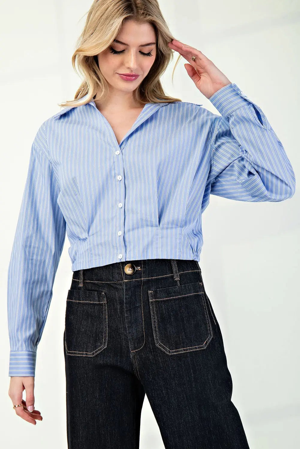 Striped Long Sleeve Top