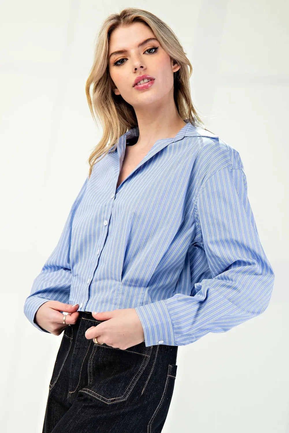 Striped Long Sleeve Top
