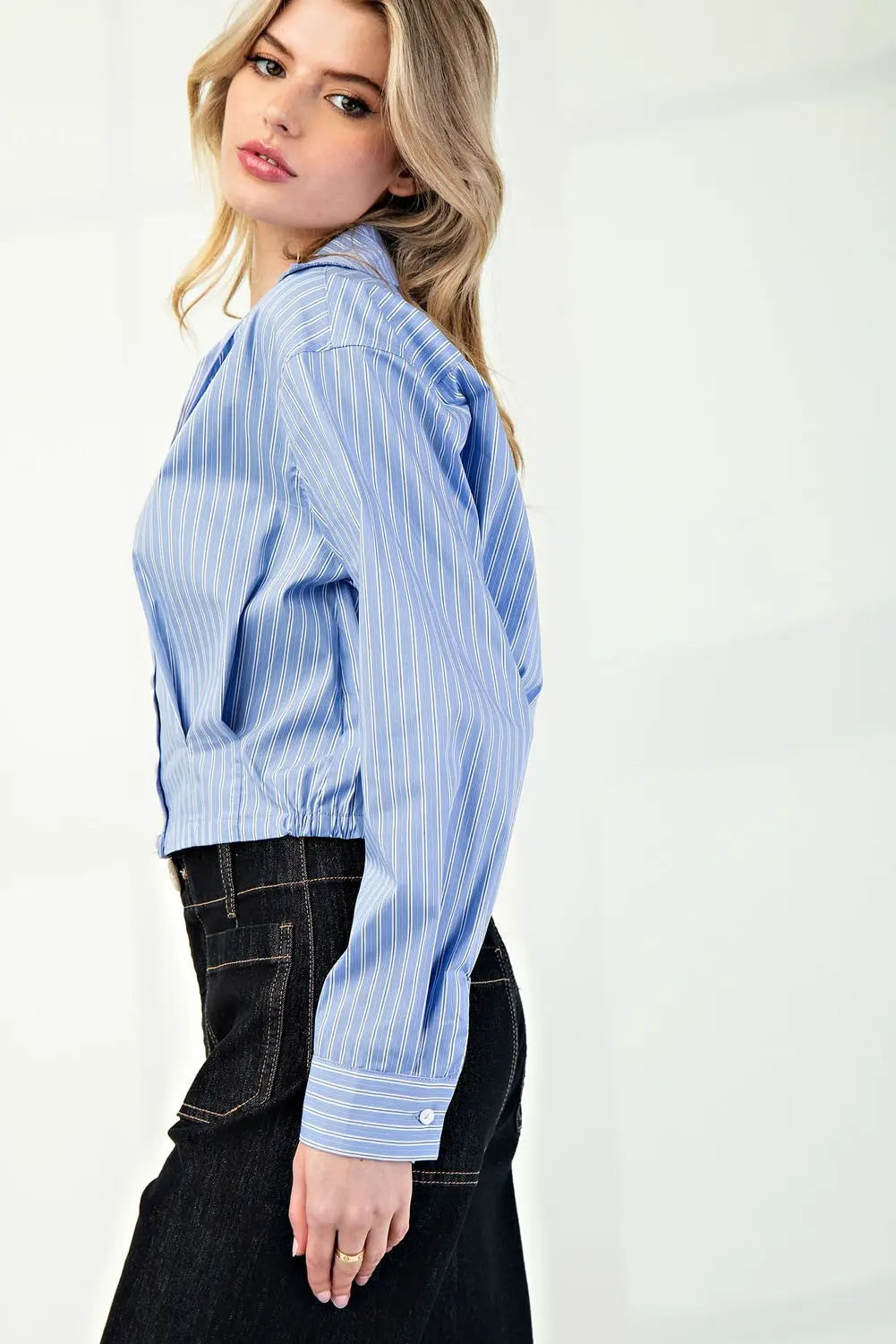 Striped Long Sleeve Top