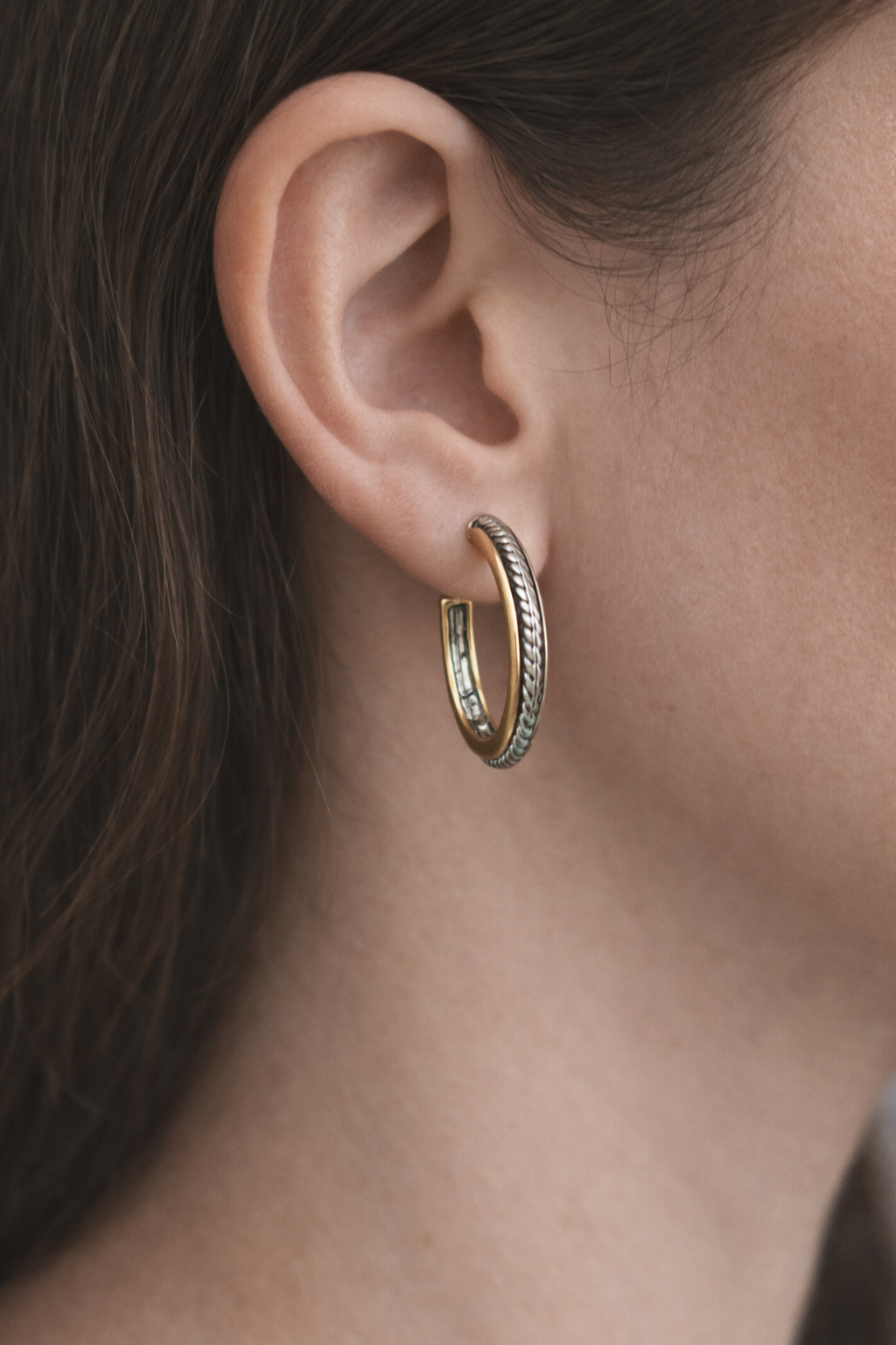Hoops earrings
