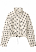 Polka Dots Cropped Jacket