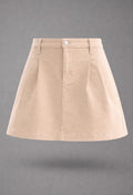 Low Rise Pleated Skirt