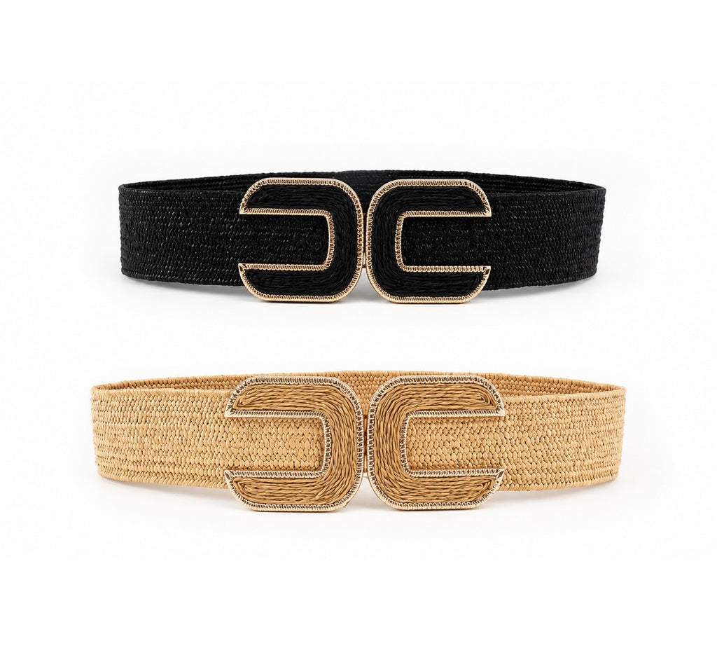 U-Shape Buckle Stretch Belt