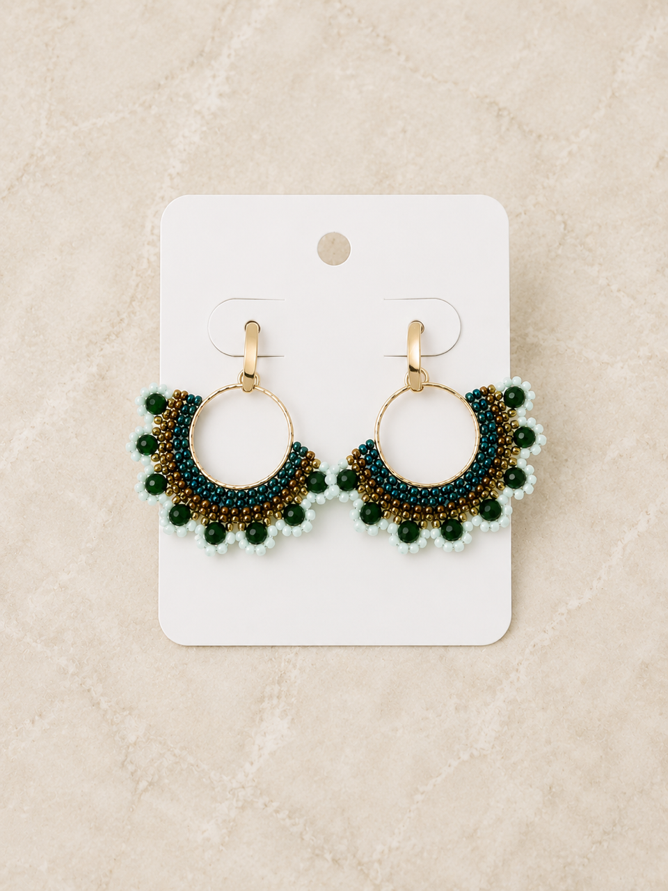 Beades Statement Earrings