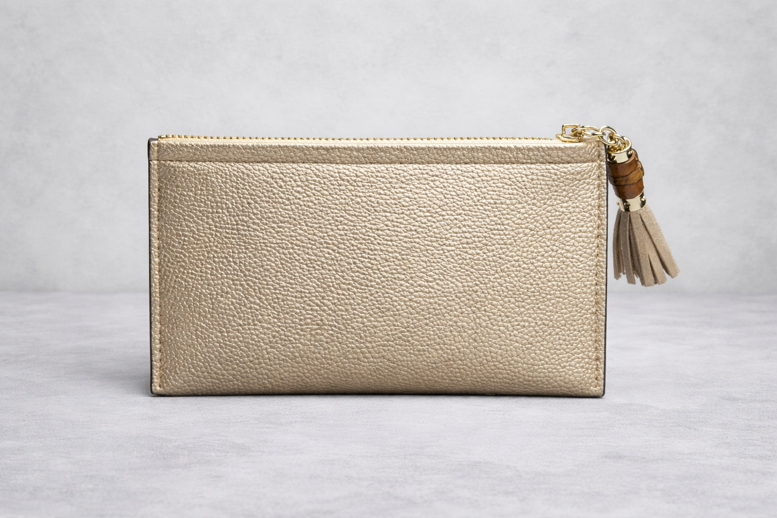Metalic Zip Pouch