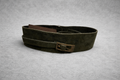 Textured Olive Belt