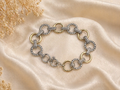 Two-Tone Link Bracelet