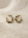 Beaded Hoop Earrings