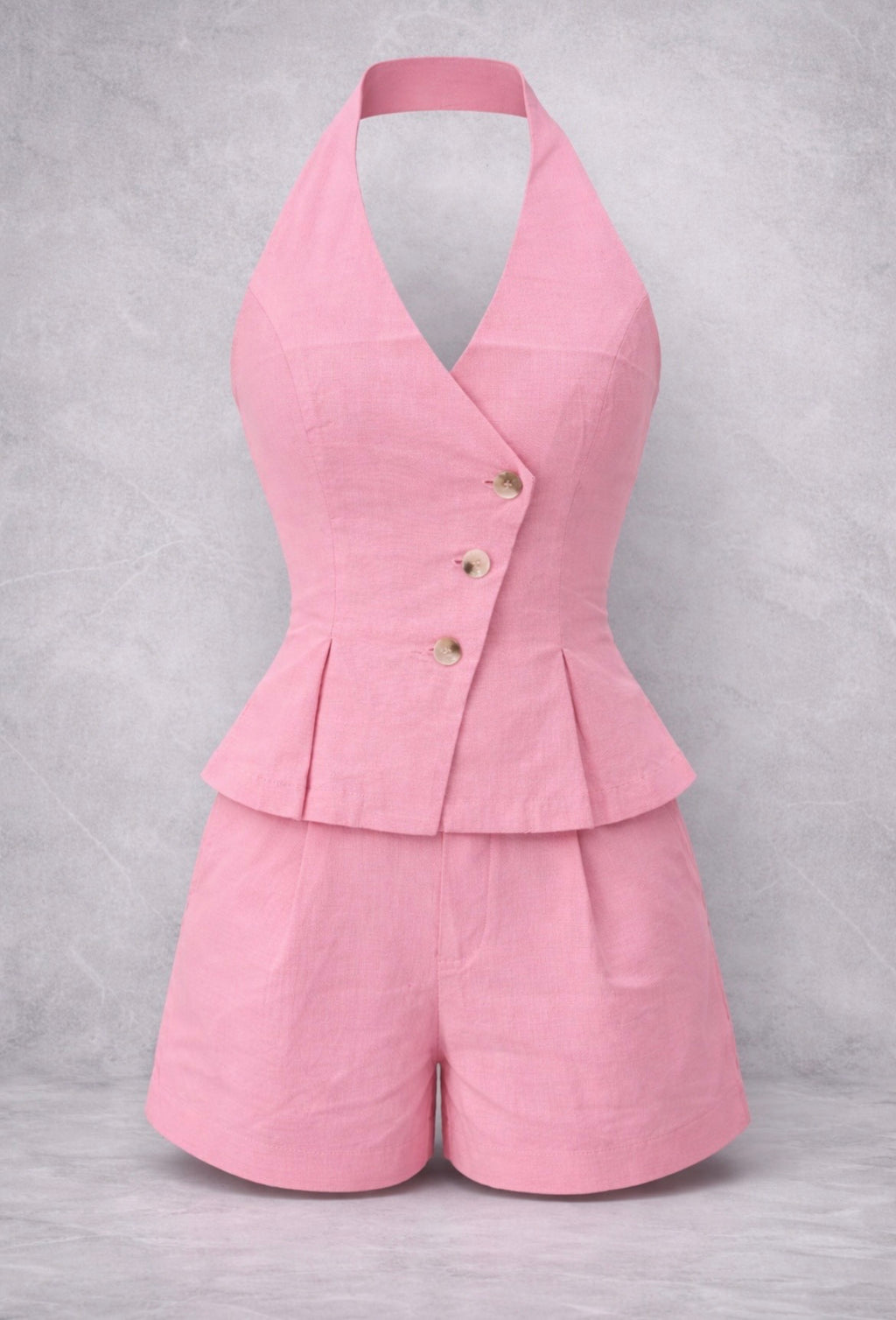 Halter Top Pants Set