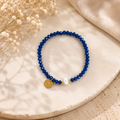 Blue Beaded Bracelet