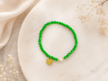 Green Beaded Bracelet