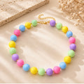 Multi Color Beaded Necklace
