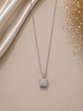 Sparkling Pavé Pendant Necklace