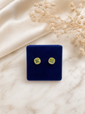 Green Studs Earrings
