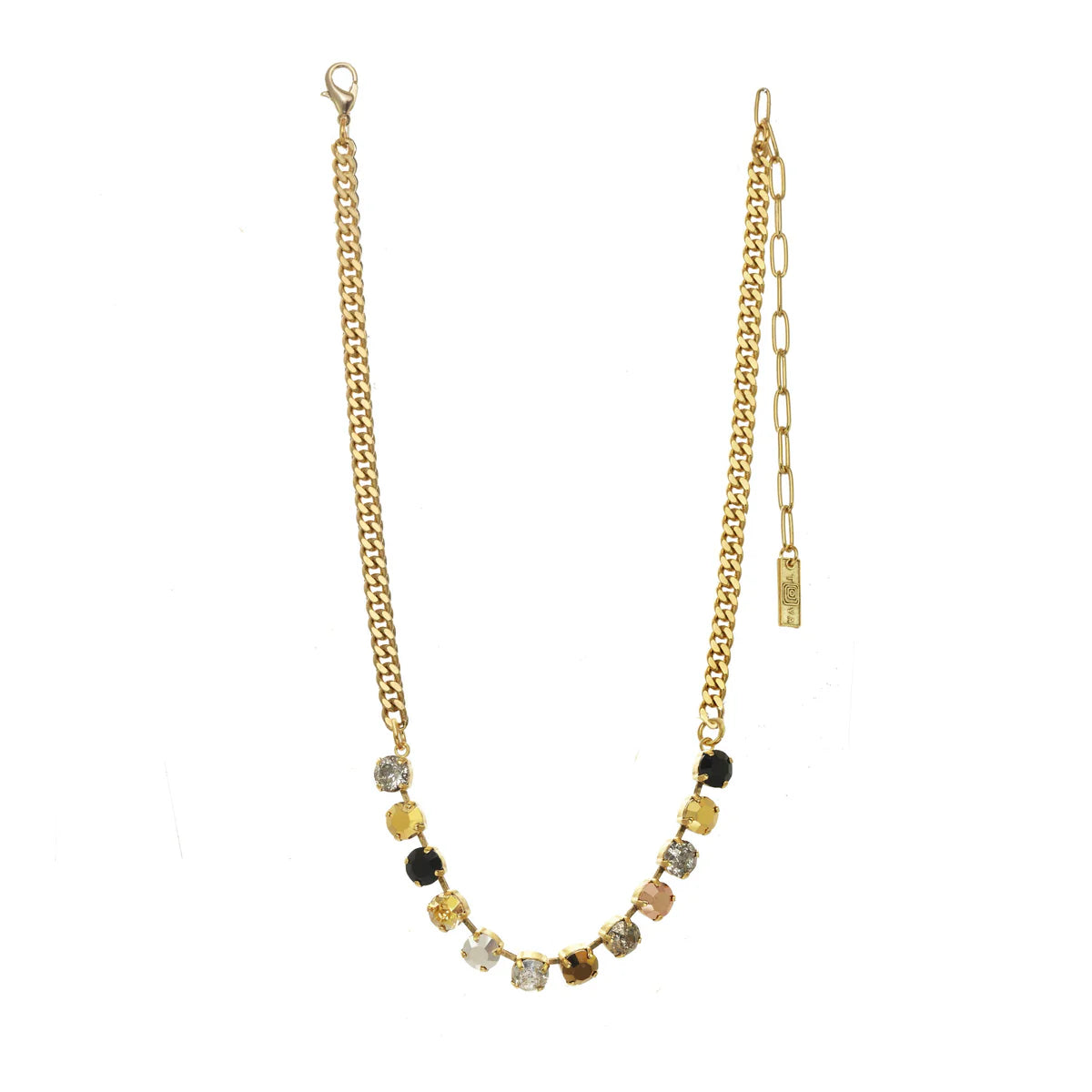 Tova Mini Oakland Necklace in Mixed Metallics