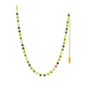 Tova Sarina Necklace In Green Mix